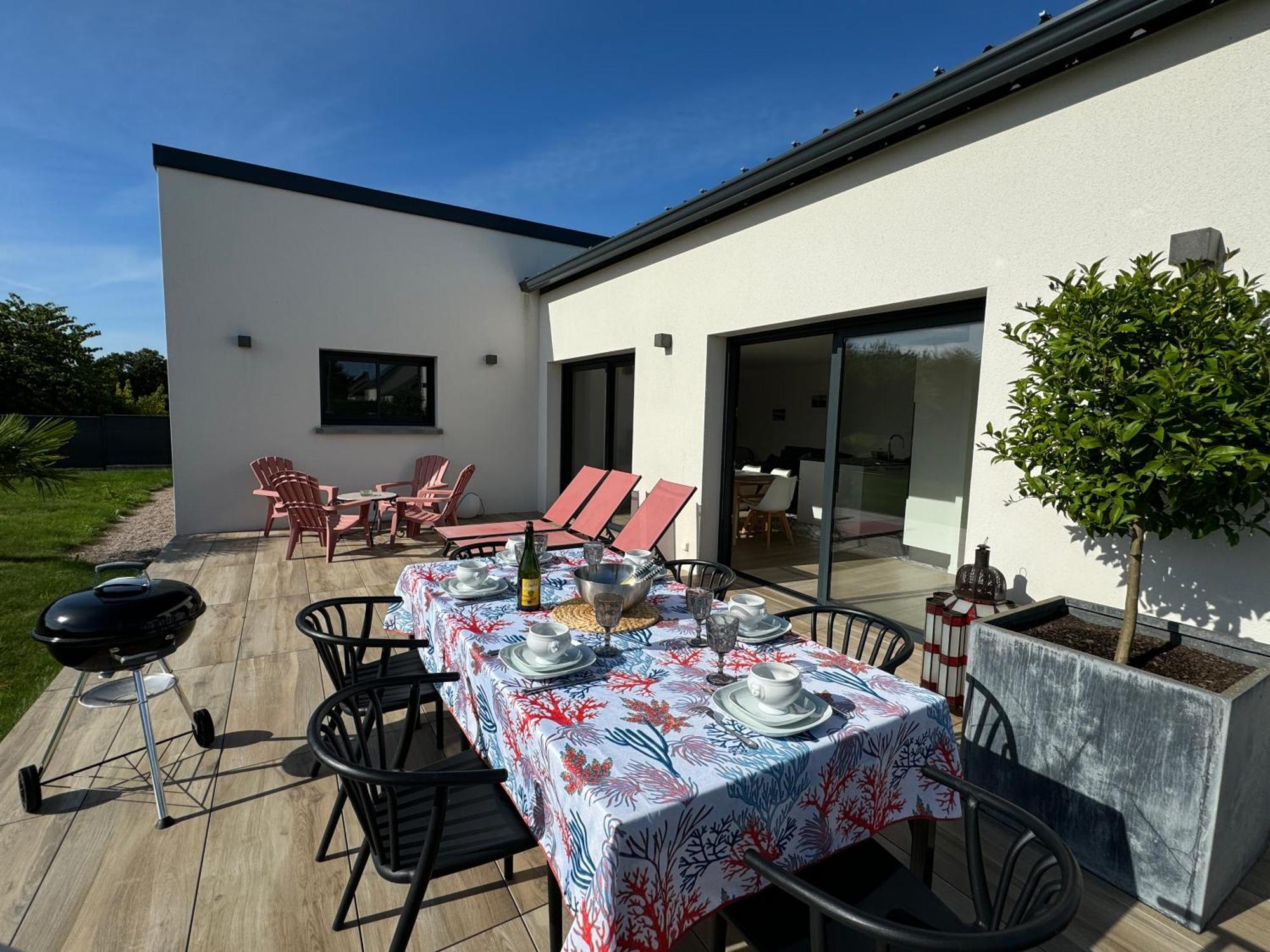 Maison Neuve 4 Etoiles Plain-Pied Proche De La Mer Plurien Zewnętrze zdjęcie
